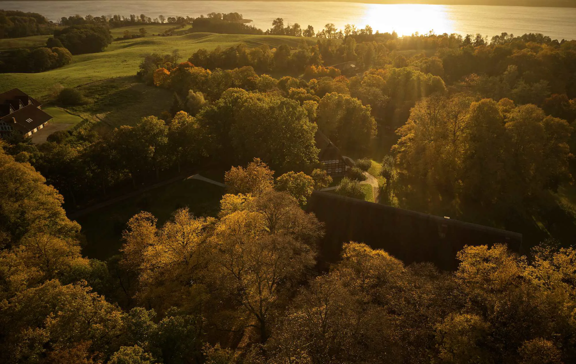 Park Am See in Autumn